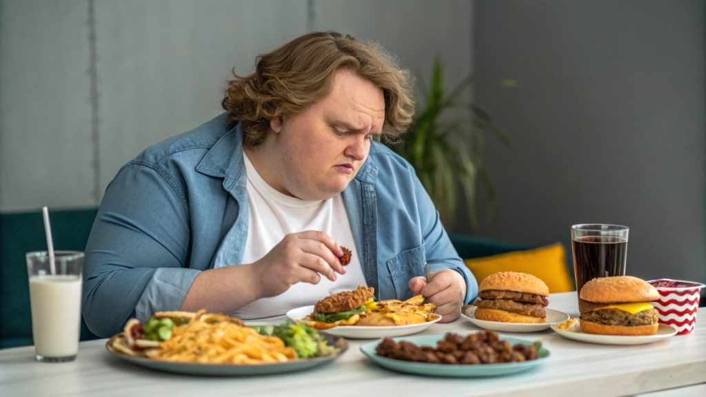 El Sobrepeso por el Consumo de Comida Rápida