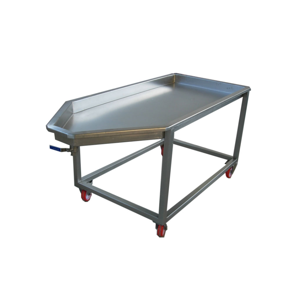 Mesas de desuerado y drenaje