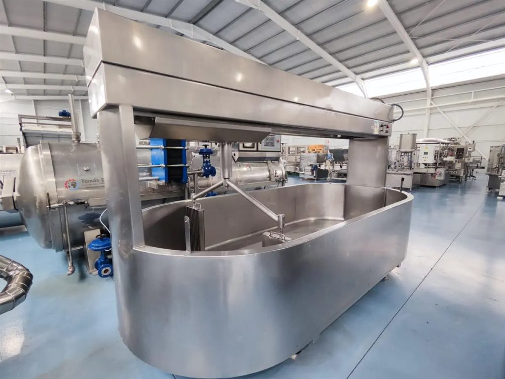 Tina quesera automática