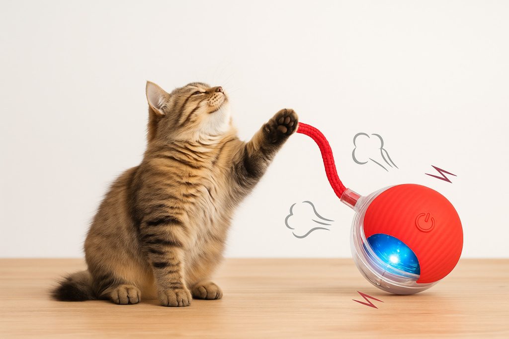 Pelotas y objetos que rebotan para gato Pelotas y objetos que rebotan para gato